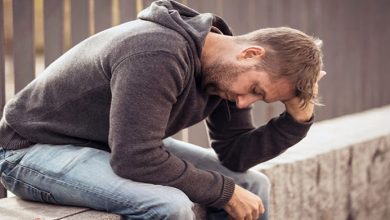 Symptoms of depression in men